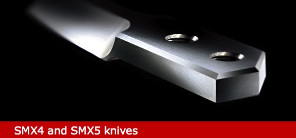SMX curved stainless steel blades